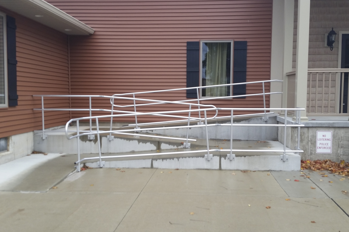 handicap ram railing